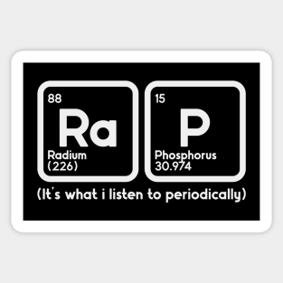Periodic Rap Sticker